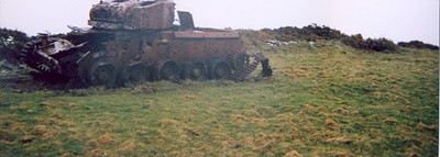 Contaminated tank at Dundrennan